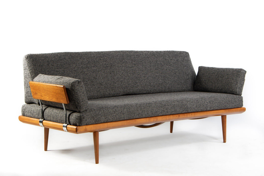 ON HOLD - Mid Century “Minerva” Danish Modern Teak Sofa by Peter Hvidt and Orla Molgaard-Nielson-ABT Modern