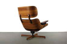 Load image into Gallery viewer, ON HOLD - Mr. Chair Recliner by Mulhauser for Plycraft in Genuine Leather w/ Complimentary Ottoman-ABT Modern