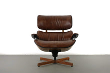 Load image into Gallery viewer, ON HOLD - Mr. Chair Recliner by Mulhauser for Plycraft in Genuine Leather w/ Complimentary Ottoman-ABT Modern