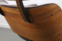 Load image into Gallery viewer, ON HOLD - Mr. Chair Recliner by Mulhauser for Plycraft in Genuine Leather w/ Complimentary Ottoman-ABT Modern