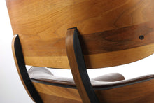 Load image into Gallery viewer, ON HOLD - Mr. Chair Recliner by Mulhauser for Plycraft in Genuine Leather w/ Complimentary Ottoman-ABT Modern