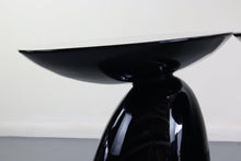 Load image into Gallery viewer, ON HOLD - Pair of Black Regency End / Side Parabel Tables Designed by Eero Aarnio-ABT Modern