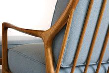 Load image into Gallery viewer, Oak Lounge Chair and Ottoman by Jack Van Der Molen-ABT Modern