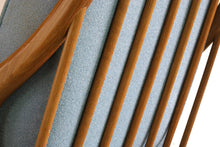 Load image into Gallery viewer, Oak Lounge Chair and Ottoman by Jack Van Der Molen-ABT Modern