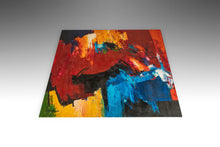 Load image into Gallery viewer, Oil Canvas Abstract "Vishaya" Painting Print by Mimi Schillemans 1/99, Netherlands, c. 1980s-ABT Modern
