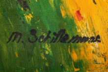 Load image into Gallery viewer, Oil Canvas Abstract "Vishaya" Painting Print by Mimi Schillemans 1/99, Netherlands, c. 1980s-ABT Modern