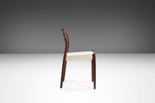 Load image into Gallery viewer, On Hold - Model 78 Rosewood & Brown Leather Dining Chair by Niels Møller for J.L. Møllers, 1960s-ABT Modern