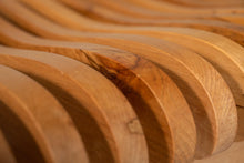 Load image into Gallery viewer, Organic Modern "Aligné" Slatted Bench in Solid Ambrosia Maple by Mark Leblanc, USA, c. 2022-ABT Modern