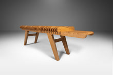 Load image into Gallery viewer, Organic Modern "Aligné" Slatted Bench in Solid Ambrosia Maple by Mark Leblanc, USA, c. 2022-ABT Modern