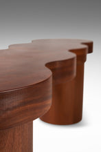 Load image into Gallery viewer, Organic Modern Bench in Solid African Sapale Mahogany by Mark Leblanc, USA, c. 2022-ABT Modern