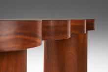 Load image into Gallery viewer, Organic Modern Bench in Solid African Sapale Mahogany by Mark Leblanc, USA, c. 2022-ABT Modern