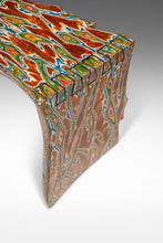 Load image into Gallery viewer, Organic Modern Studio Craft Bentwood Asymmetrical Abstract Bench by Jeremy Dunklebarger, USA-ABT Modern