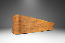 Load image into Gallery viewer, Organic Modern Studio Craft Bentwood Asymmetrical Abstract Three Seater Bench in Ambrosia Maple, USA, c. 1980's-ABT Modern