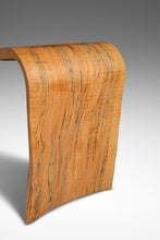 Load image into Gallery viewer, Organic Modern Studio Craft Bentwood Asymmetrical Abstract Three Seater Bench in Ambrosia Maple, USA, c. 1980's-ABT Modern