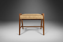 Load image into Gallery viewer, Original Piano Bench in Walnut for the Baldwin Acrosonic Spinet Piano by Manual Arts, USA, c. 1960s-ABT Modern