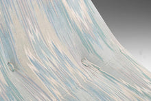 Load image into Gallery viewer, Original Sky Blue Jack Lenor Larsen Flame Stitch Pattern Wave Lounge Chair by Adrian Pearsall for the Strictly Spanish Line, USA-ABT Modern