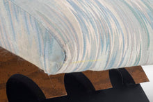 Load image into Gallery viewer, Original Sky Blue Jack Lenor Larsen Flame Stitch Pattern Wave Lounge Chair by Adrian Pearsall for the Strictly Spanish Line, USA-ABT Modern