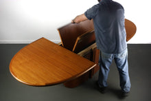 Load image into Gallery viewer, Oval Skovby Dining Table with Butterfly Leaf in Rich Teak, Denmark-ABT Modern