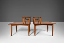 Load image into Gallery viewer, Pair of 2-Tier Mid Century Modern End Tables Attributed to Lubberts & Mulder for Tomlinson, c. 1960s-ABT Modern