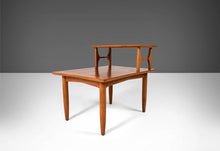 Load image into Gallery viewer, Pair of 2-Tier Mid Century Modern End Tables Attributed to Lubberts & Mulder for Tomlinson, c. 1960s-ABT Modern