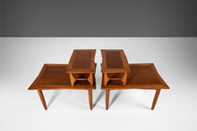 Load image into Gallery viewer, Pair of 2-Tier Mid Century Modern End Tables Attributed to Lubberts & Mulder for Tomlinson, c. 1960s-ABT Modern