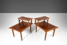 Load image into Gallery viewer, Pair of 2-Tier Mid Century Modern End Tables Attributed to Lubberts & Mulder for Tomlinson, c. 1960s-ABT Modern