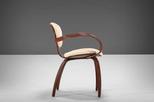 Load image into Gallery viewer, Pair of Mid-Century Modern Pretzel Chairs / Levinger Chairs by Goldman Chair in a Knoll Boucle Fabric-ABT Modern