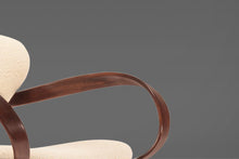 Load image into Gallery viewer, Pair of Mid-Century Modern Pretzel Chairs / Levinger Chairs by Goldman Chair in a Knoll Boucle Fabric-ABT Modern