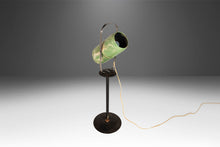 Load image into Gallery viewer, Patinaed Westinghouse Select-O-Ray Stage Light / Pedestal Lamp / Floor Lamp in Original Aged Mint Green Paint, USA, c. 1940s-ABT Modern