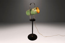 Load image into Gallery viewer, Patinaed Westinghouse Select-O-Ray Stage Light / Pedestal Lamp / Floor Lamp in Original Aged Mint Green Paint, USA, c. 1940s-ABT Modern