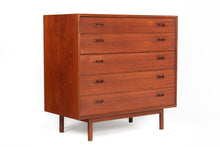 Load image into Gallery viewer, Peter Hvidt & Orla Mølgaard Nielsen Tall Boy Dresser / Chest of Drawers, Denmark-ABT Modern