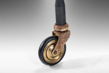 Load image into Gallery viewer, Petite Architectural Magazine Rack on Casters, West Germany, c. 1960's-ABT Modern