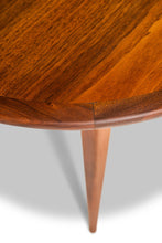 Load image into Gallery viewer, Petite Mid Century Modern Dining / Card Table in Walnut by Watertown Slide, USA, c. 1960's-ABT Modern