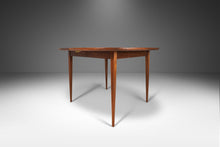 Load image into Gallery viewer, Petite Mid Century Modern Dining / Card Table in Walnut by Watertown Slide, USA, c. 1960's-ABT Modern
