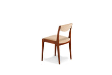 Load image into Gallery viewer, Petite Rosewood Desk Chair / Side Chair in Original Cream Knit Fabric After Nils Jonsson, Sweden-ABT Modern