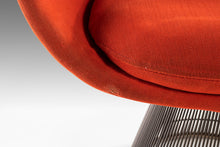 Load image into Gallery viewer, Platner Collection Lounge Chair by Warren Platner for Knoll in Original Red Knoll Fabric, c. 1972-ABT Modern