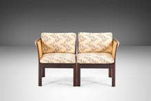 Load image into Gallery viewer, Plexus Modular Two Seater Sofa / Chairs in Rosewood & Cane by Illum Wikkelsø for CFC Silkeborg, Denmark, c. 1960's-ABT Modern