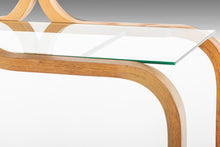 Load image into Gallery viewer, Plycraft Bentwood and Glass Etagere / Display, 1970s-ABT Modern