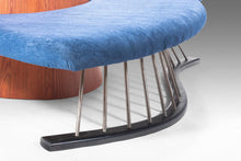 Load image into Gallery viewer, Post Modern Serpentine Asymmetrical Architectural Bench / Sofa, c. 1980s-ABT Modern