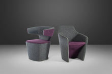 Load image into Gallery viewer, Post Modern Set of Two (2) Bison / Venus Lounge Chairs by Allermuir, United Kingdom, c. 1990s-ABT Modern