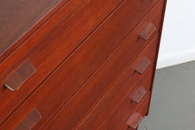 Load image into Gallery viewer, Private Listing - Six Drawer Teak Tall Dresser / Chest Made in Denmark by Munch Slagelse-ABT Modern