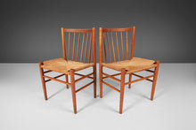 Load image into Gallery viewer, RESERVED - A Set of Four (4) Dining Chairs by Jørgen Baekmark for FDB Møbler, Denmark, c. 1950s-ABT Modern