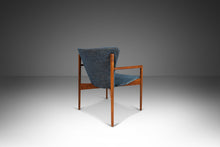 Load image into Gallery viewer, Rare Angular Lounge Chair / Armchair with Sculpted Back in Walnut After Nanna Ditzel, c. 1950s-ABT Modern