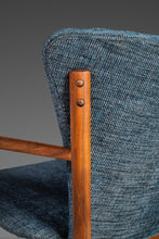 Load image into Gallery viewer, Rare Angular Lounge Chair / Armchair with Sculpted Back in Walnut After Nanna Ditzel, c. 1950s-ABT Modern