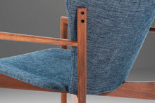 Load image into Gallery viewer, Rare Angular Lounge Chair in Walnut After Nanna Ditzel, c. 1950s-ABT Modern