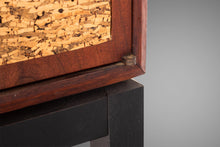 Load image into Gallery viewer, Rare Buffet / Bar Cabinet / Sideboard in Walnut w/ Cork Front by Jack Cartwright for Founders, USA, c. 1960's-ABT Modern