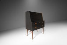 Load image into Gallery viewer, Rare Custom Secretary Desk Vanity Attributed to Arne Wahl Iversen for Falster Mobelfabrik, Denmark, 1960s-ABT Modern