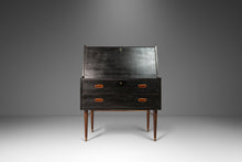 Load image into Gallery viewer, Rare Custom Secretary Desk Vanity Attributed to Arne Wahl Iversen for Falster Mobelfabrik, Denmark, 1960s-ABT Modern