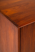 Load image into Gallery viewer, Rare Danish Modern Sideboard w/ Tambour Door in Teak by Peter Hvidt & Orla Mølgaard for Søborg, Denmark, c. 1956-ABT Modern
