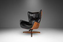 Load image into Gallery viewer, Rare George Mulhauser for Plycraft Mr. Chair Wingback Lounge Chair and Ottoman, USA, c. 1960s-ABT Modern
